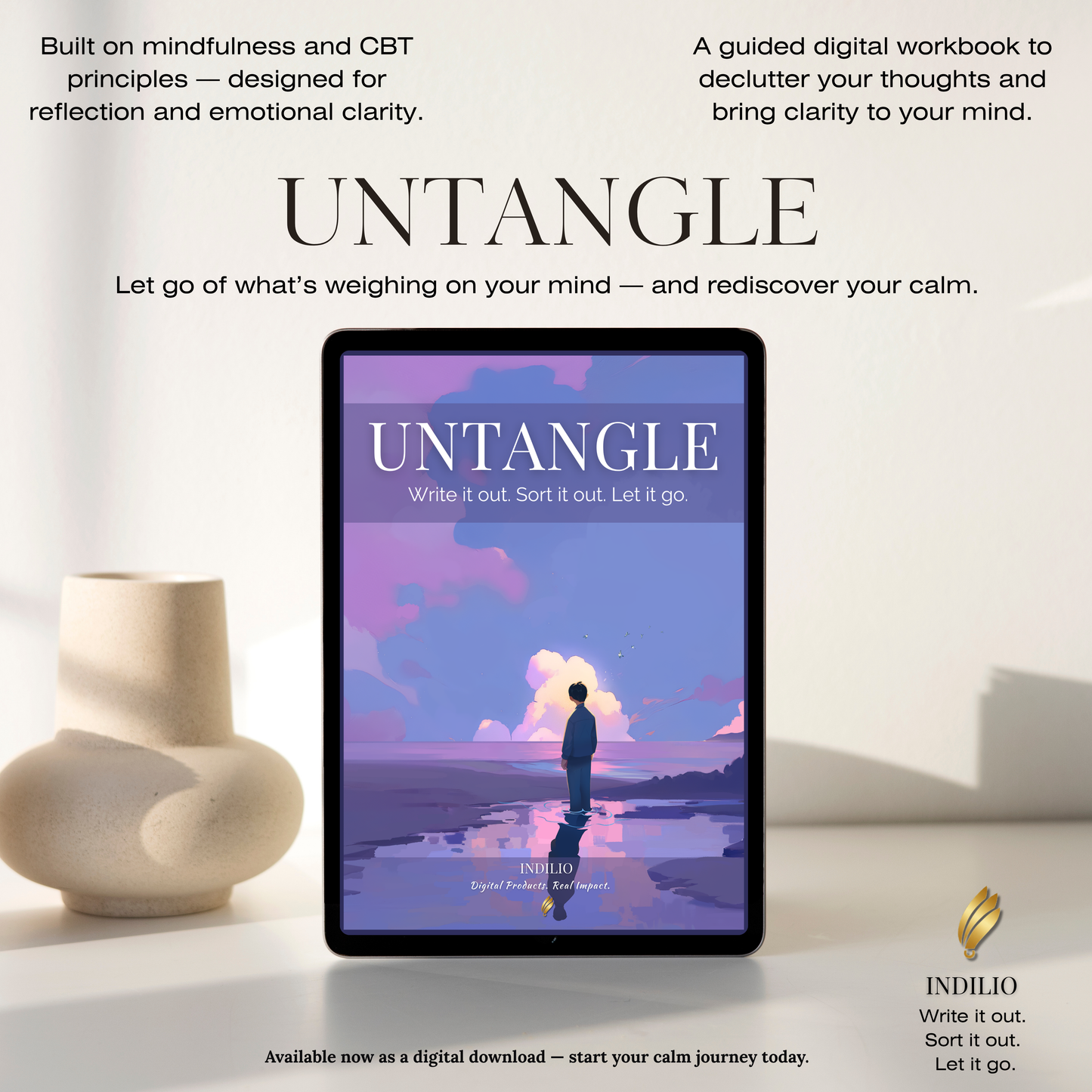 Untangle — A Science-Backed Mental Clarity & Thought Detox Workbook