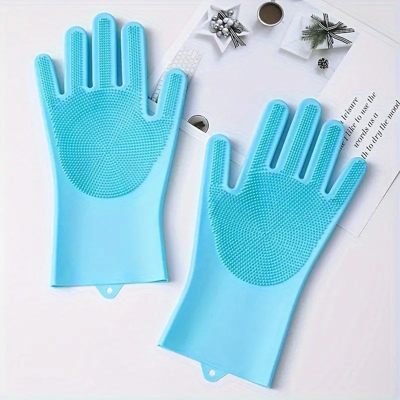 Indilio PawGlow™ Silicone Grooming & Bath Glove™ Silicone Grooming & Bath Glove