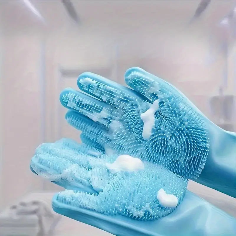 Indilio PawGlow™ Silicone Grooming & Bath Glove™ Silicone Grooming & Bath Glove