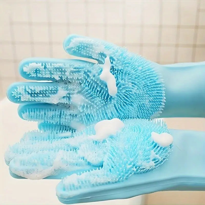 Indilio PawGlow™ Silicone Grooming & Bath Glove™ Silicone Grooming & Bath Glove