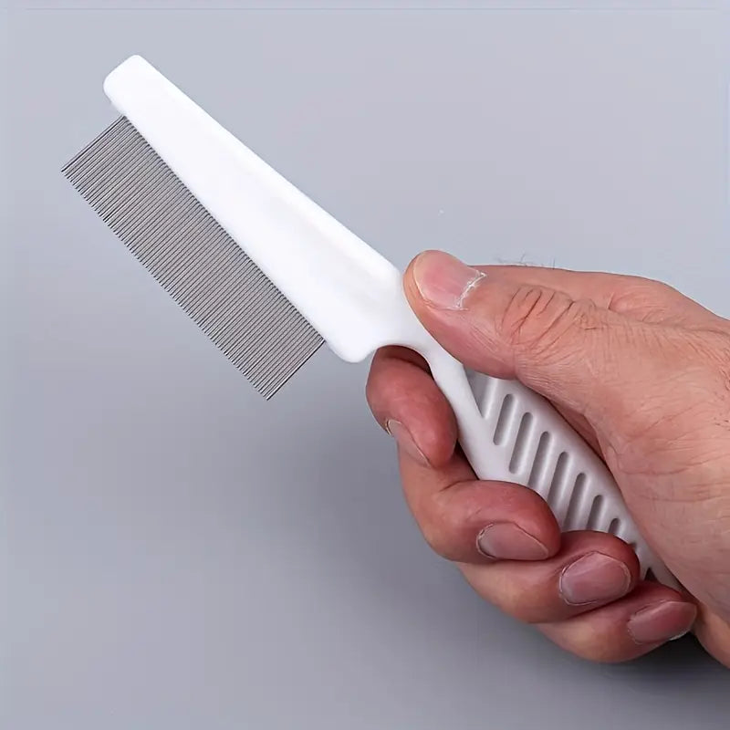 Indilio FleaDefy™ Luxe Grooming Comb – Flea & Tick Remover for Cats & Dogs