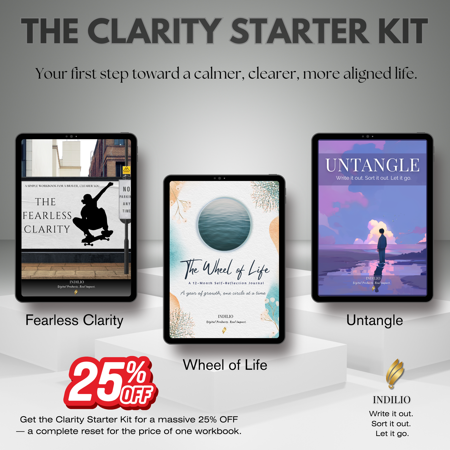 Clarity Starter Kit — Your Simple Reset & Self-Discovery Bundle